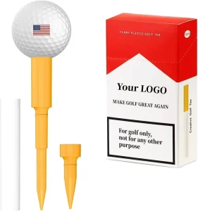 Factory Cigarette Golf Tees Plastic Unbreakable Portable Unique Golf Accessories Golf Gifts for Men Golfers