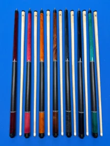 Factory Cue Pool Cue Colorful 1 2 Split 13MM Tip Billiard Cue Stick Tacos De Billar Club House Use for Billiard