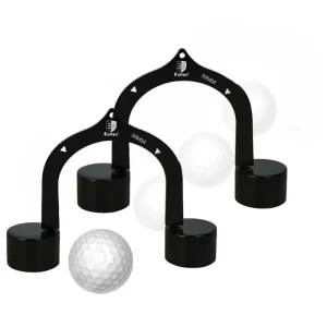 Factory Custom 3 Sizes Stainless Steel Swing Trainer Golf Putting Gates Aim Target Gate Game Door Indoor Home Office Training Aid