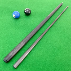 Factory Custom Black Carbon Fiber Billiard Cue 1/2 Split Low Deflection Shaft Cue Pool Cue for Player Gift