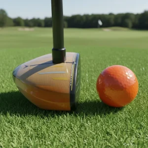 Factory Custom Caiton Factory OEM Right Handed Park Golf Club with Graphite Shaft Forged Maple Wood Model