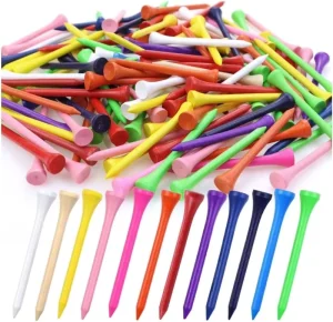 Factory Custom Custom Colorful Imprinted Golf Tee Bamboo Golf Peg Wood Bamboo Golf Tees In Manufacturer Good Price