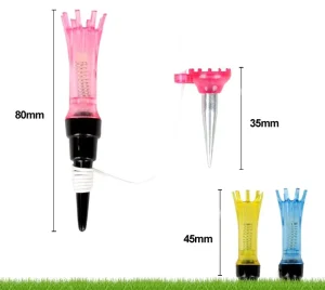 Factory Custom Custom Golf Tees Magnetic Step Down Mixed Color with Package Golf Training Ball Tee Outdoor Golf Ball Holder Tees
