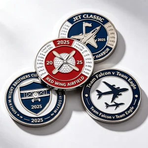 Factory Custom Design Cap Clips Hat Pins Customized Iron Soft Enamel Baseball Hat Clips Pins Magnetic Golf Ball Marker