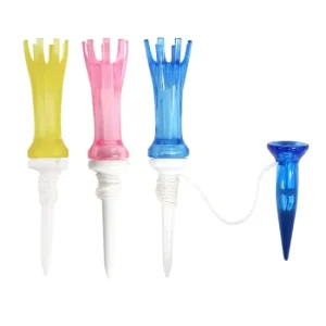 Factory Custom Factory Direct Adjustable Magnet Plastic Golf Tees Reusable Magnetic Golf Tees