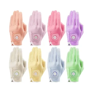 Factory Custom Golf Glove Personalized Synthetic Carbretta Leather Golf Gloves Blank Logo Golf Glove