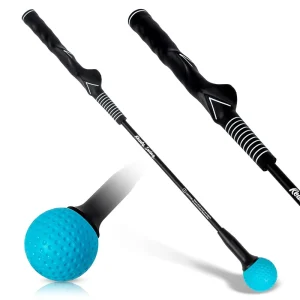 Factory Custom Golf Swing Trainer EVA Ball Head Golf Training Aids with High Quality Golf Grips in Golf Practice
