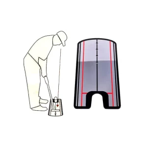 Factory Custom Logo China Factory Caiton Golf Putting Planment Mirror Golf Training Aids