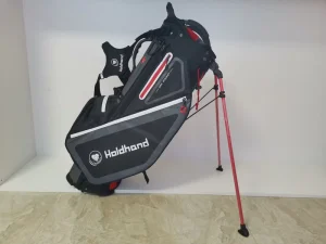 Factory Custom Logo Embroidered or Printed PU Leather Golf Stand Bag