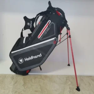 Factory Custom Logo Embroidered or Printed PU Leather Golf Stand Bag