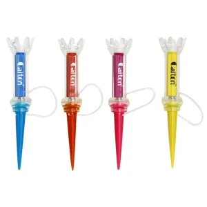 Factory Custom Logo Printing Plastic Adjustable Height Golf Tees Set Magnetic Golf Tee Golf Ball Holder Tees