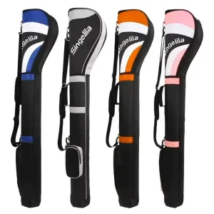 Factory Custom Logo Sunday Golf Bag, Portable Mini Lightweight Carry Bag