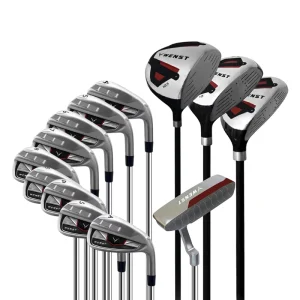 Factory Custom Men’s Right Handed Graphite Shaft Golf Club Complete Set with Golf Bag & Accessories