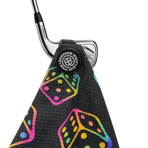 Factory Custom Microfiber Waffle Golf Towels Waffle Weave Magnetic Golf Towel With Hook