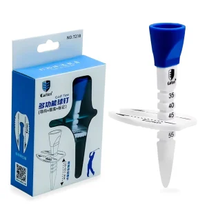 Factory Design Custom Adjustable Tees Plastic Golf Tee Caiton New Plastic Tee for Golf Drive Range Color Box opp Bag 100 85mm