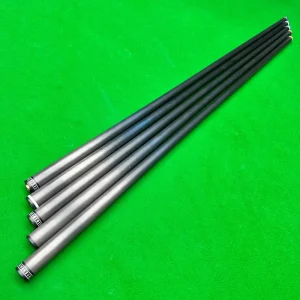 Factory Direct 11.8mm 12.4mm Tip 3/8*8 Radial 29.29inches Long Carbon Fiber Pool Cue Shaft