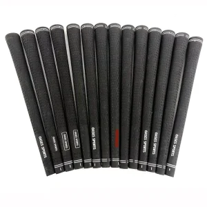 Factory Direct Black Standard Midsize Jumbo Rubber Golf Club Grip