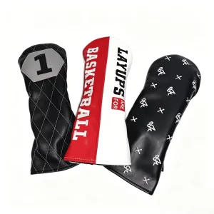 Factory Direct Custom PU Leather Golf Headcover Set