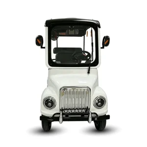 Factory Direct Four Wheel Electric Quadricycle Golf Cart for Urban Commuting with Sunshade Canopy