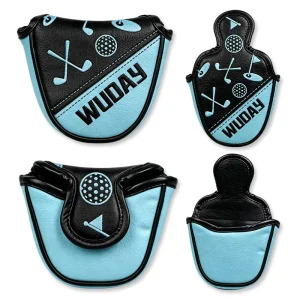 Factory Direct Golf Putter Head Cover Custom Design Embroidery Golf Putter Mallet Head Cover