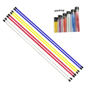 Factory Direct Golf Training Aid Practice Rods Golf Alignment Sticks
