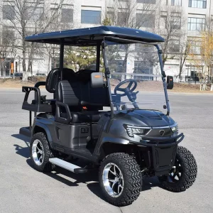 Factory Direct New Energy Four Wheel Electric Golf Carts Mini Sightseeing Vehicles 48V 72V 30-50Km 60-80km Range 3-4 Seats