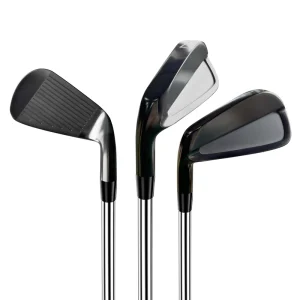 Factory Direct OEM Custom Forged Carbon Steel Golf Club Black PVD Head Golf Iron Head
