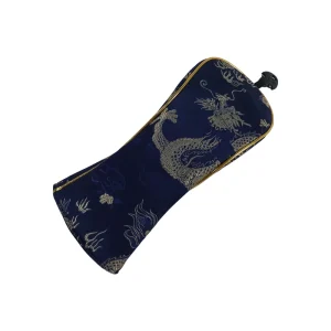 Factory Direct Portable Custom Pattern Metallic Polyester Nylon Golf Club Driver Head Covers