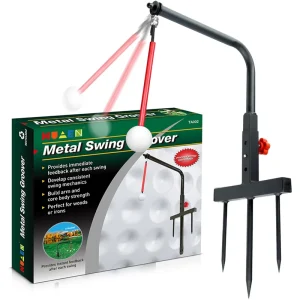 Factory Direct Portable Durable Lightweight Stainless Steel Golf Swing Trainer Customizable Color Left Right Handed Design for