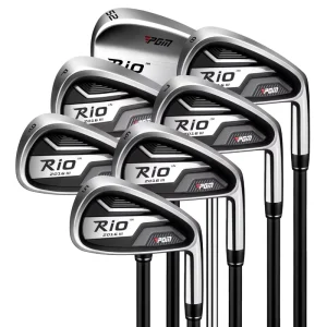 Factory Direct Private Label 7 Piece Set Right Handed Stainless Steel Golf Iron Club Set for Beginners