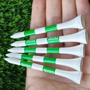 Factory Direct Sale Custom Logo Bamboo Golf Tees 70mm/83mm Eco-Friendly Lightweight High Quality Free Design 1.5g 1000pcs/Pack