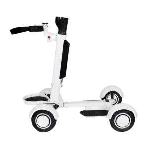 Factory Direct Sale High Quality Aluminium Electric Golf Trolley Cart Seat Lithium 2000W Motor 150kg Load Capacity 4 Wheel