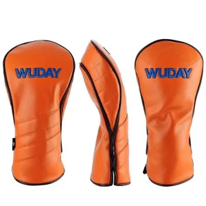 Factory Direct Sales High Quality Golf Club Headcover Custom LOGO PU Leather Golf Headcovers