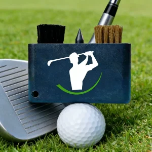 Factory Direct Sales Premium Golf Groove Cleaner Plastic Material Portable 2 in 1 Design Essential Golf Accessories for Men