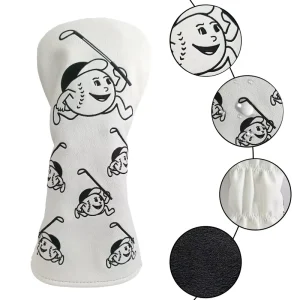 Factory Direct Supply Waterproof Cartoon Plush Golf Iron Club Covers and Accessories Golf Ball Supplies