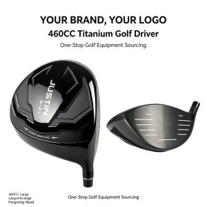 Factory Direct Titanium Golf Driver 460CC Custom Printing Logo ODM Golf Club Driver