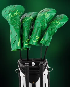 Factory Driver Wood Club Golf Product Pu Leather Golf Headcover Golf Club Head Covers