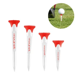 Factory Durable Plastic Tees Custom LOGO ABS Customized Logo Golf Tees