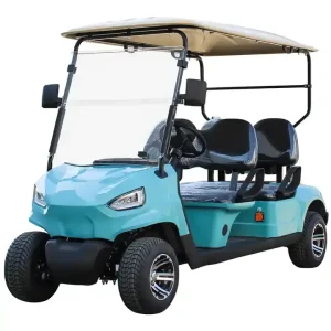 Factory Electric 4 Seater Forward Facing Golf Buggy Car Utility Trolley Street Legal Golf Carts