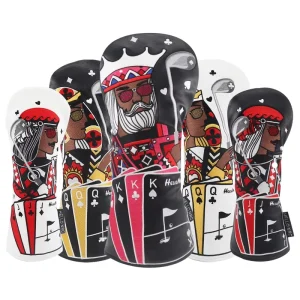 Factory Golf Club Headcovers for Blade and Mallet Putters and Irons