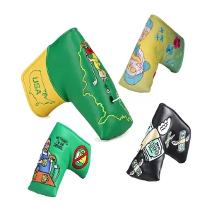 Factory Golf Headcover Golf Putter Driver Cover Embroidery Golf Head Cover With Good Service