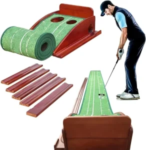 Factory Golf Putting Green Practice Training Mat for Indoor Outdoor Use