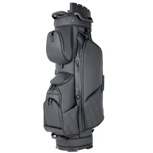 Factory Mass OEM Custom Waterproof Leather Golf Cart Bag 15 Way Top Divider Custom Logo