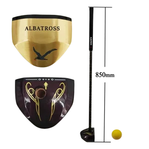 Factory New Design Customizable Graphic Pattern Ebony Wood Park Golf Clubs With Shock Absorption Property
