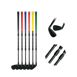 Factory New Design Portable Golf Telescopic Chipper Club Aluminium Alloy Shaft Cutting Rod Practice Clubs