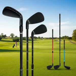 Factory New Design Portable Lightweight Golf Telescopic 2 Sections Chipper Adjustable Length Practice Club