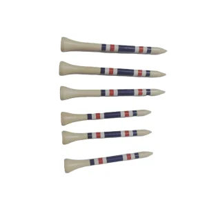 Factory New Product Custom logo Bulk Printed Golf Tees
