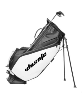 Factory ODM Multi Layer Partition Storage Waterproof Wear Resistant PU Zipper Closure Portable Large Capacity Custom Golf Bag