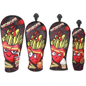 Factory ODM OEM PU Waterproof Wear Resistant Reinforced Seams Durable Soft Lining Anti Scratch Custom Magnetic Head Cover