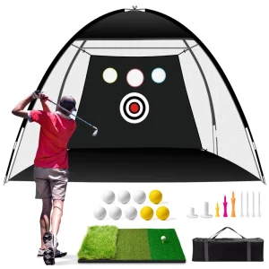 Factory Outdoor Customized Polyester Golf Swing Trainer Nets for Home Practice and Hitting Aids